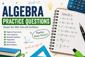 Algebra Practice Questions with Solutions